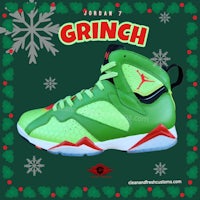 nike air jordan 7 grinch