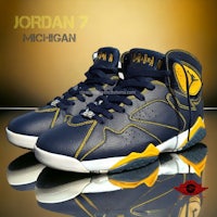 jordan 7 michigan