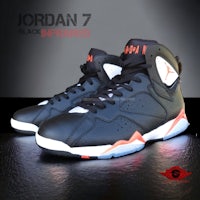 jordan 7 black suede